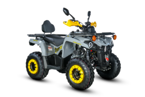 Barton Discover 200 szary widok z przodu
