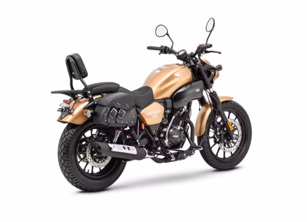 Motocykl Romet Soft 125 Brązowy tył