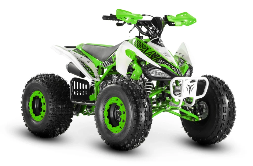 Quad młodzieżowy barton Rocky 125 zielony